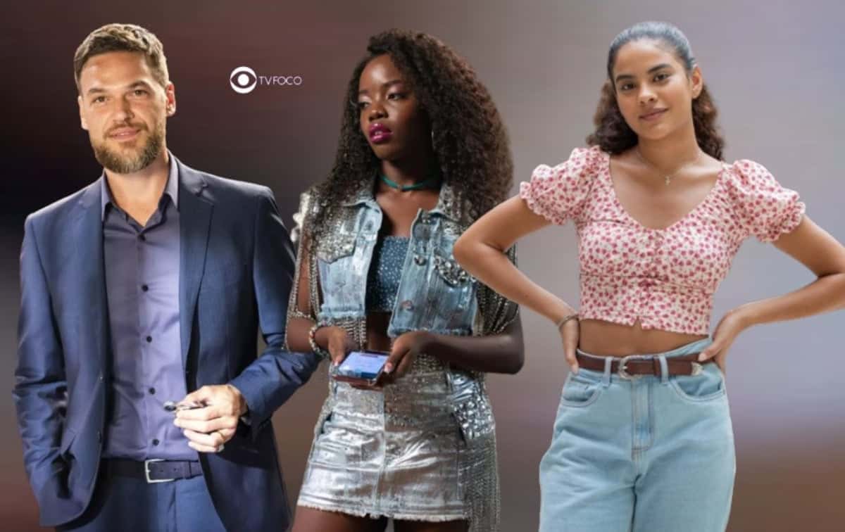 Vai na Fé - Theo enrola Lumiar, Kate revela segredo de Sol e Jenifer tenta encontrar o pai biológico (Foto: Reprodução / Globo / Montagem TV Foco)
