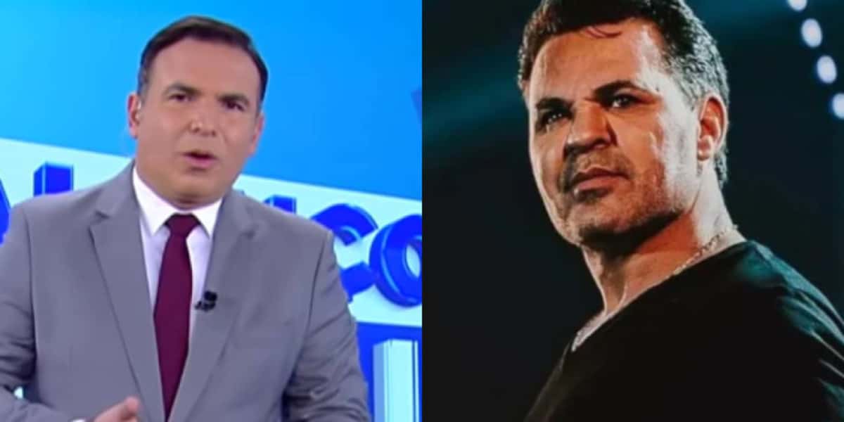 Reinaldo Gottino entrega situação atual de Eduardo Costa no "Balanço geral! (Foto Reprodução/Montagem/TV Foco)