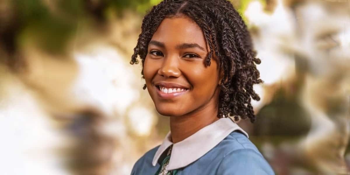 Tânia na novela Amor Perfeito (Foto: Reprodução/Globo)