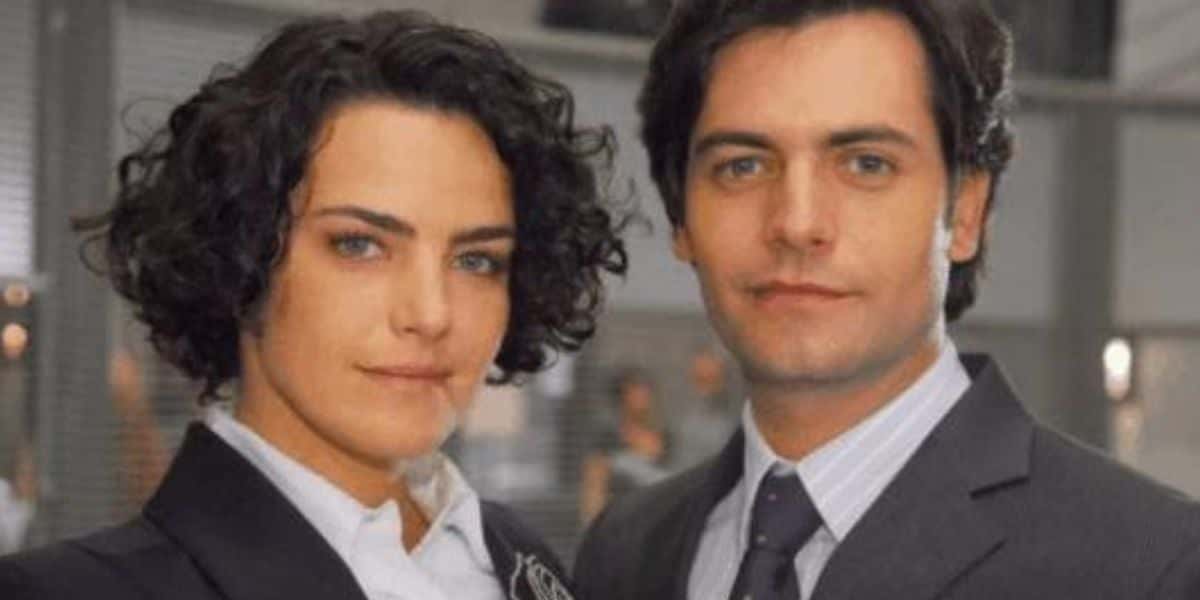 Ana Paula Arósio e Leonardo Machado (Foto: Reprodução / Globo)