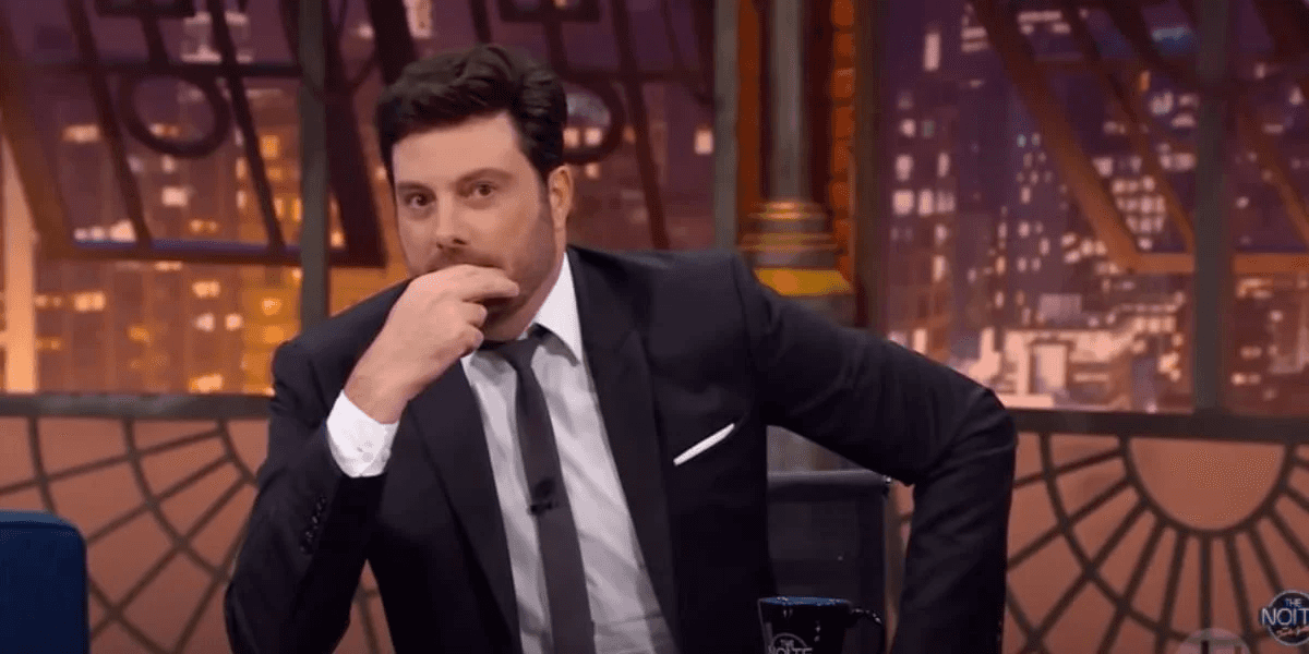 Danilo Gentili, sob comanda do 'The Noite', no SBT (Foto: Reprodução/ SBT)