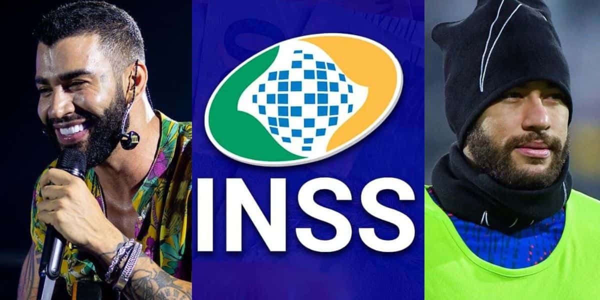 Gusttavo Lima, Inss, Neymar (Fotos: Reproduções / Instagram / Internet)