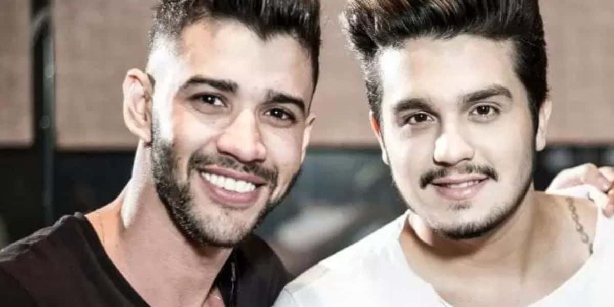 Gusttavo Lima e Luan Santana (Foto: Reprodução / Instagram)