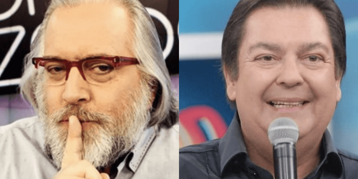 Leão Lobo e Faustão (Imagem: montagem)
