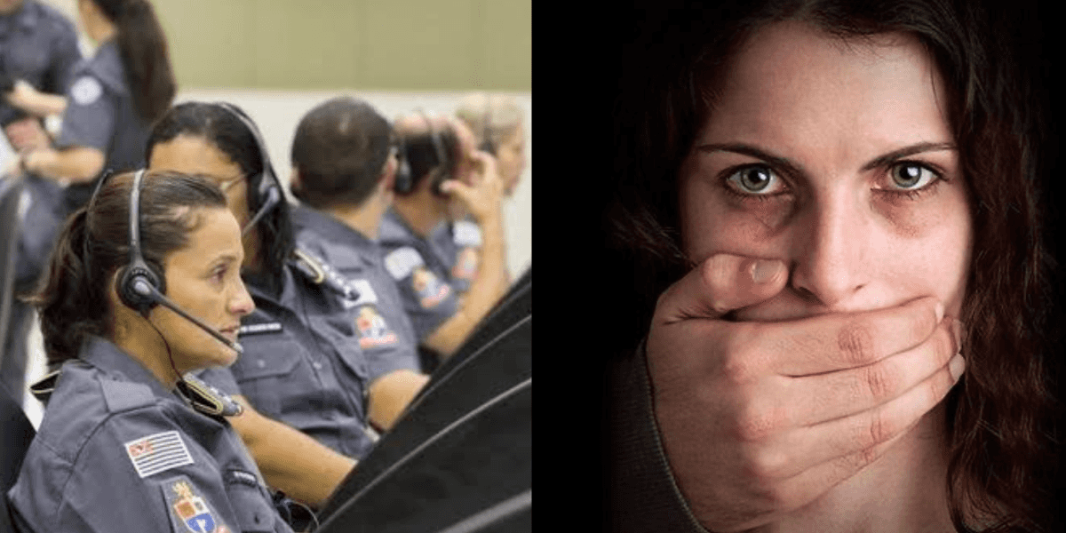 Denúncia contra a violência doméstica (Foto: Reprodução/Montagem)