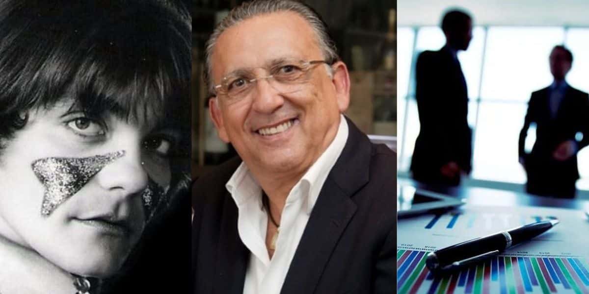 Pablo, do Qual é a Música, Galvão Bueno e empresa (Fotos: Reproduções / Instagram)