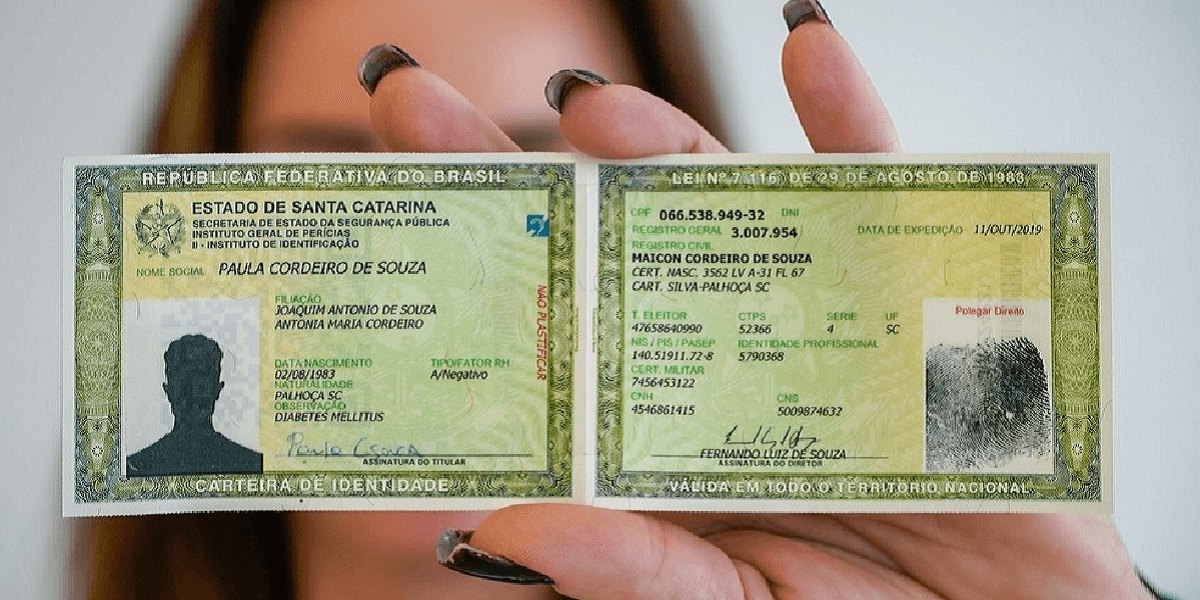 Carteira de Identidade (Foto: Reprodução/ Internet)
