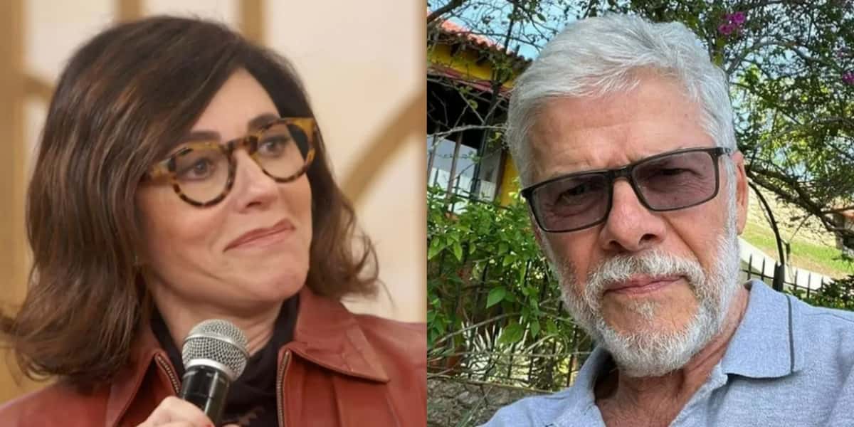José Mayer respondeu recado de Christiane Torloni (Foto: Reprodução/TV Globo/Instagram)