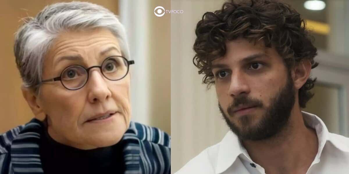 Cidália e Ari em Travessia (Foto: Reprodução / Globo)
