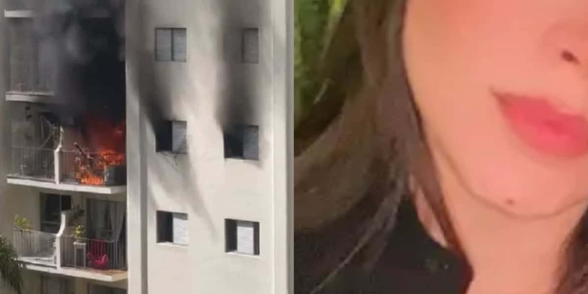 Famosa morreu ao pular de prédio que estava pegado fogo (Foto: Reprodução)