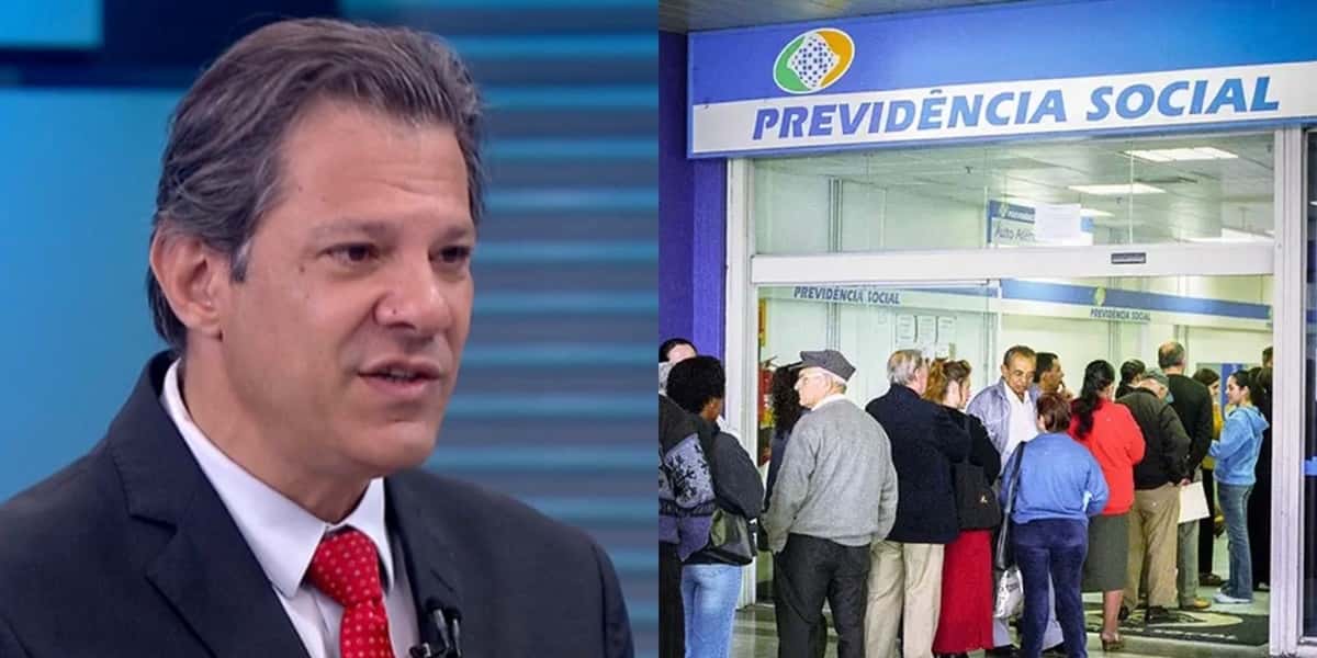 Haddad garante extra aos idosos do INSS (Foto: Reprodução/Gov/Canva)