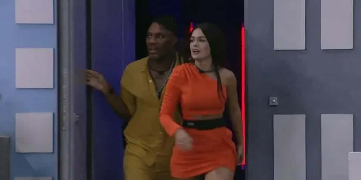 Retorno de Fred e Larissa ao "BBB23" alavancou audiência do canal (Foto: Reprodução/TV Globo)