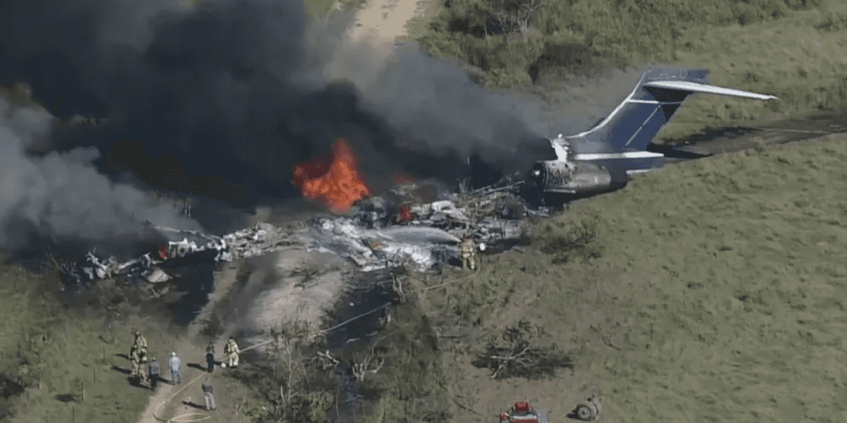 Sensitiva prevê queda de jatinho (Foto: Reprodução, CNN)