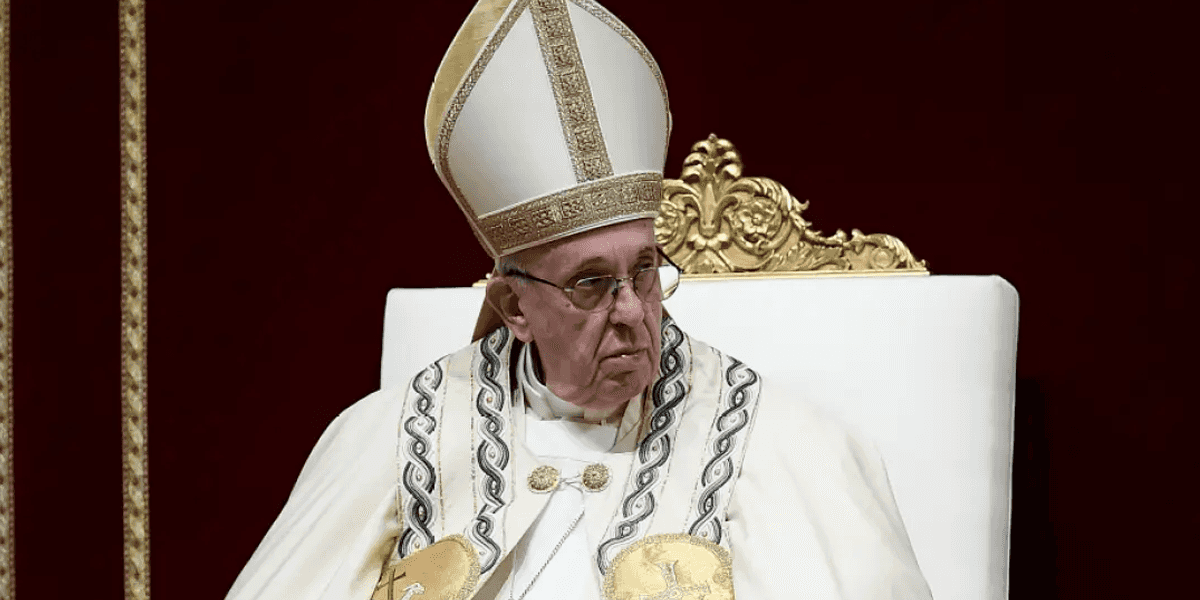 Representante maior da Igreja Católica, Papa Francisco (Foto: Reprodução, Filippo Monteforte/AFP/AFP)