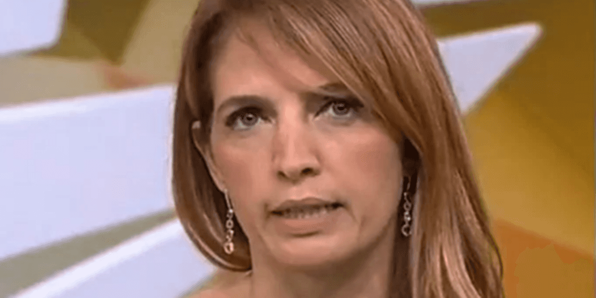Poliana Abritta no Fantástico. (Foto: Reprodução / TV Globo)