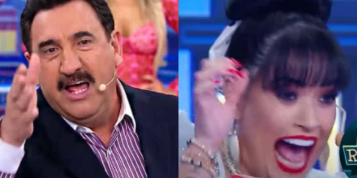 Ratinho não gostou da atitude de Milene Pavorô no SBT (Reprodução - SBT)