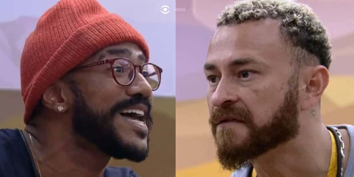 Ricardo e Fred no BBB23 (Foto: Reprodução / Globoplay)