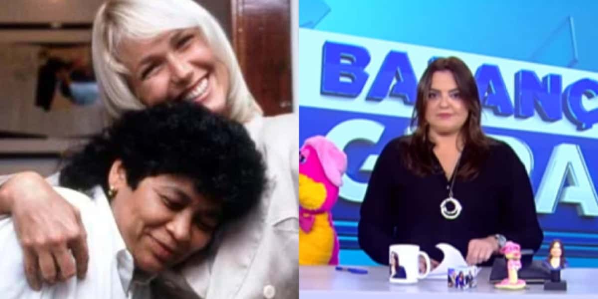 Fabíola Reipert expõe escândalo envolvendo Marlene Matos e Xuxa, na "Hora da Venenosa" da Record (Foto Reprodução/Montagem/Tv Foco)