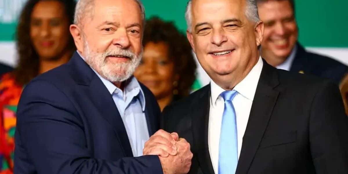 Lula é o atual Presidente do Brasil e Márcio França é Ministro (Reprodução - Governo)