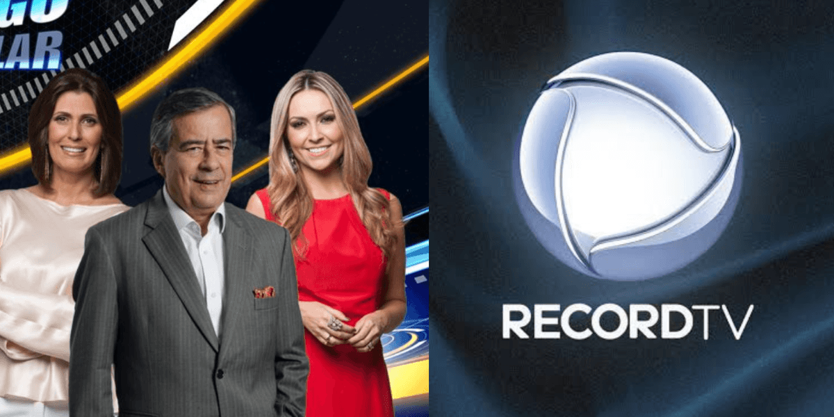Âncora da Record morre com mágoa da emissora (Reprodução/Montagem)