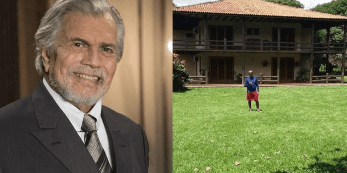 Tarcísio Meira é dono de fazenda em São Marcos (Reprodução/Montagem-Tv Foco)