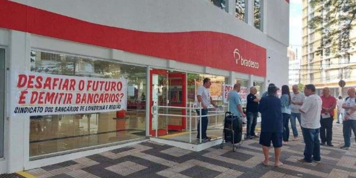 Agência do Banco fechada - Foto: Reprodução/Internet