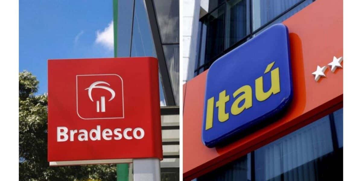 Bancos Bradesco e Itaú têm agências encerradas (Foto: Reprodução/Internet)
