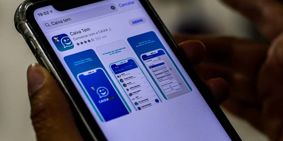 Aplicativo de depósito dos benefícios (Reprodução/Internet)