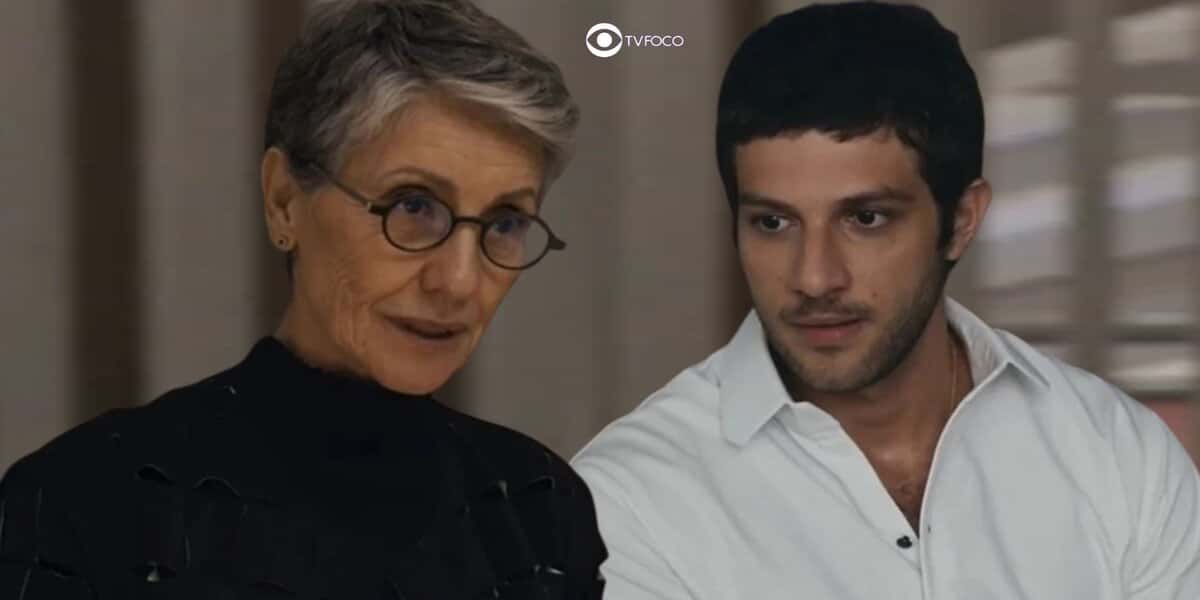 Cidália e Ari em Travessia (Foto: Reprodução / Globo / Montagem TV Foco)