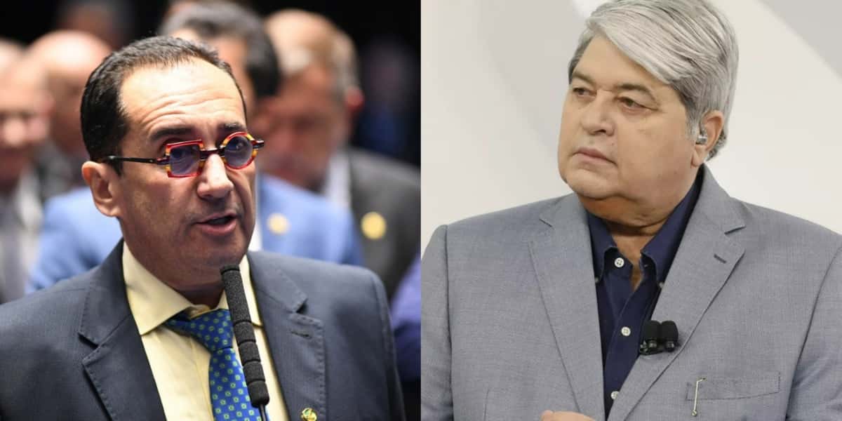 Jorge Kajuru falou sobre situação com Datena (Foto: Divulgação/Senado/Band)
