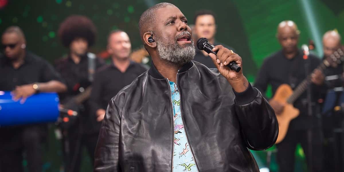 Péricles esteve no programa do Faustão (Foto: Divulgação / Band)
