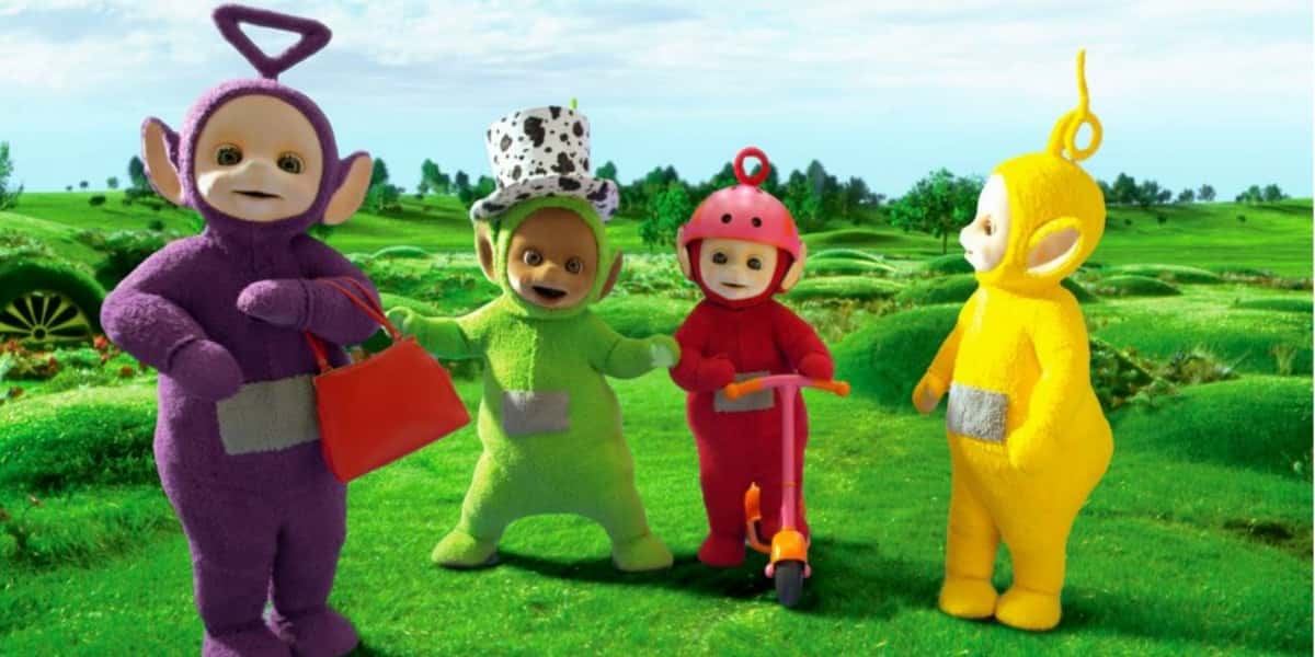 Tinky Winky, Dipsy, Po e Laa-Laa, dos Teletubbies (Foto: Divulgação/BBC)