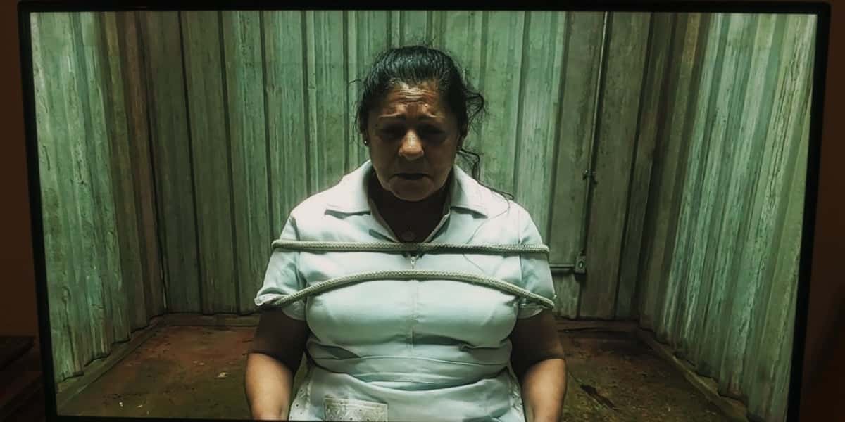 Creusa foi sequestrada por Pilar na novela Travessia (Foto: Reprodução/Globo)