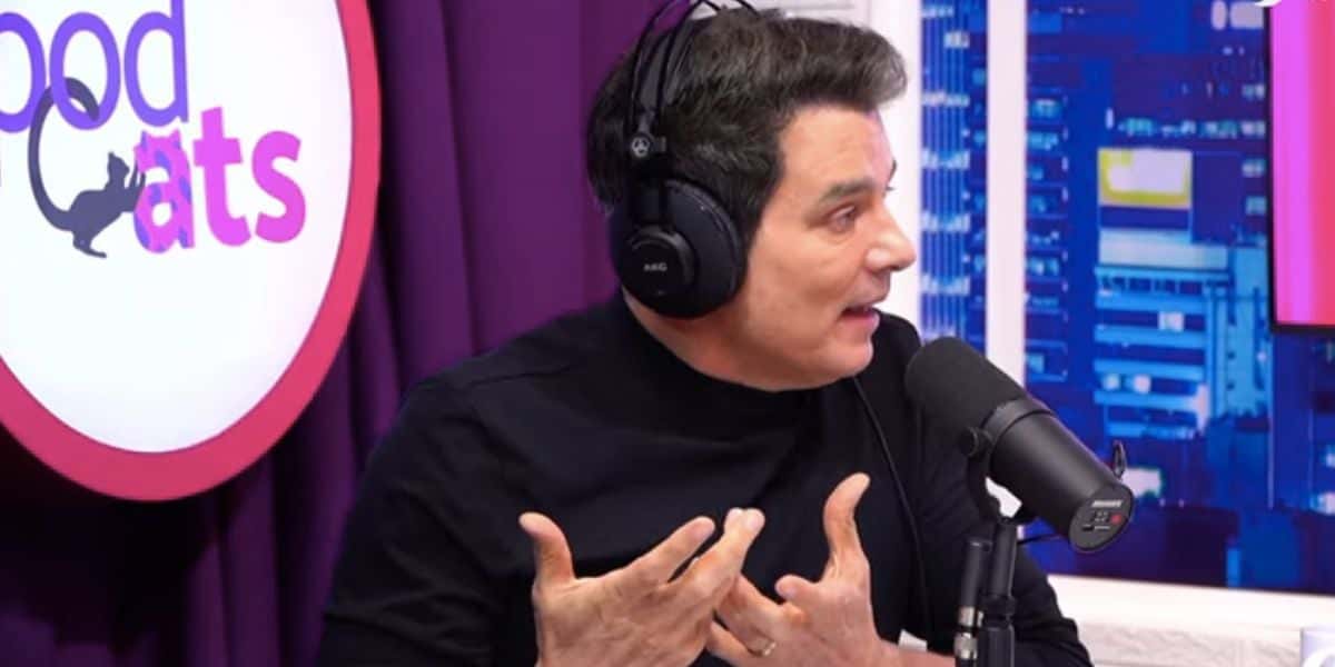 Celso Portiolli no PodCats (Foto: Reprodução / YouTube)