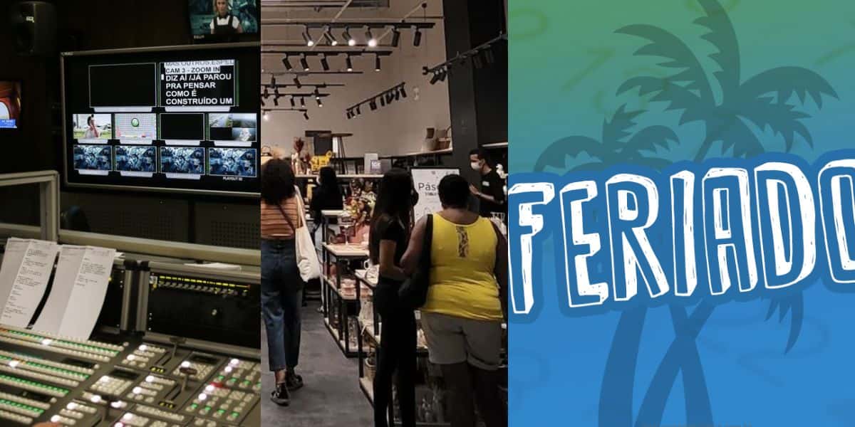 Emissora de TV - Loja - Feriado (Foto: Reproduções / Internet)
