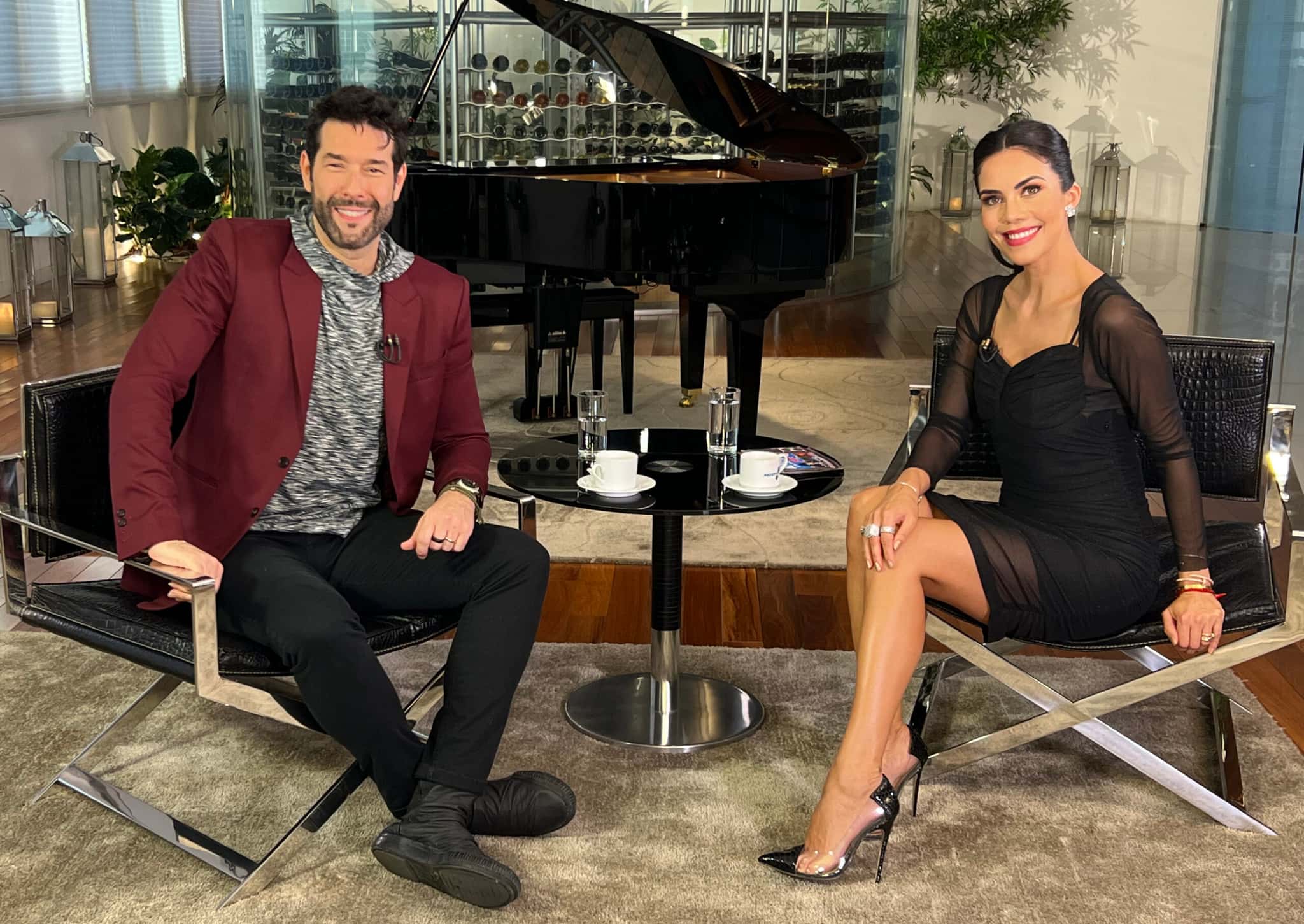 Daniel Del Sarto e Daniela Albuquerque. (Foto: Divulgação / RedeTV!)