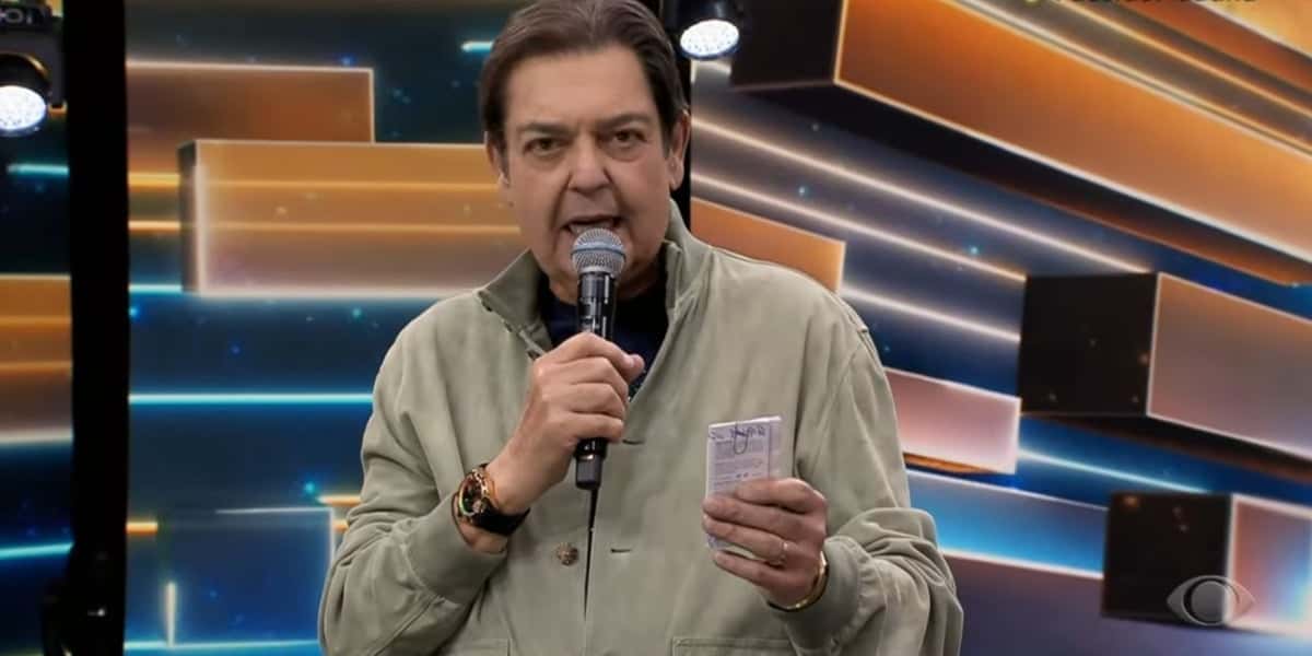 Audiência de Faustão está muito abaixo da média (Foto: Reprodução/Band)