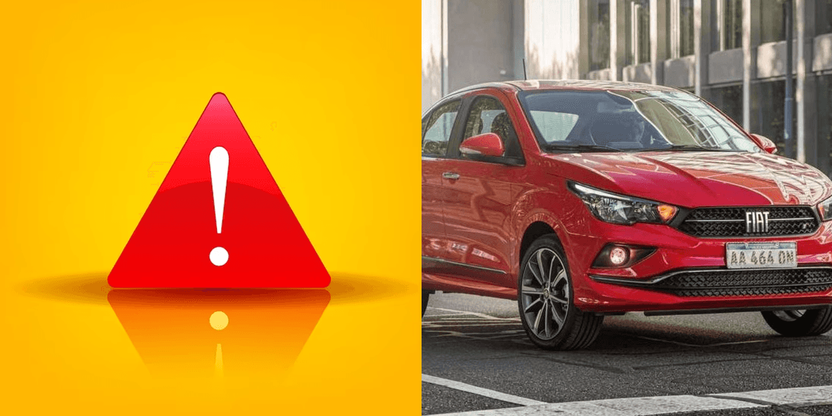 FIAT Cronos sinaliza compradores para risco apresentando pelo modelo do carro (Foto: Montagem, TV Foco)