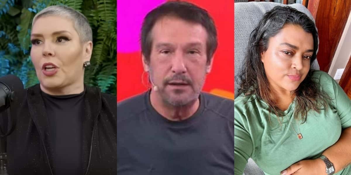 Simony, Emílio Surita e Preta Gil estão com câncer no intestino (Foto: Reprodução/YouTube/Jovem Pan/Instagram)