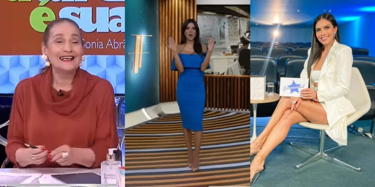Sonia Abrão, Flávia Noronha e Daniela Albuquerque tiveram boas audiências (Foto: Reprodução/RedeTV!)