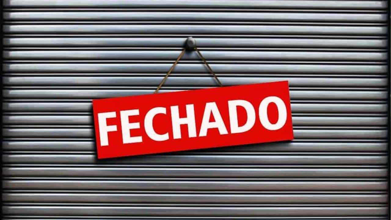 Supermercado fechado (Foto: Reprodução/Internet)