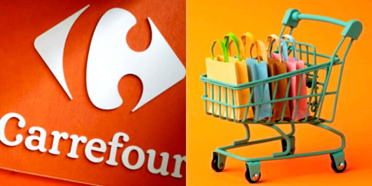 Banco está presenteando clientes em compras realizadas no Carrefour (Foto Reprodução/Montagem/Tv Foco)