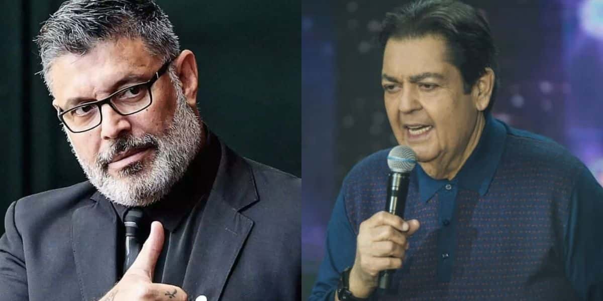 Alexandre Frota e Faustão (Foto: Reprodução / Instagram / Band)