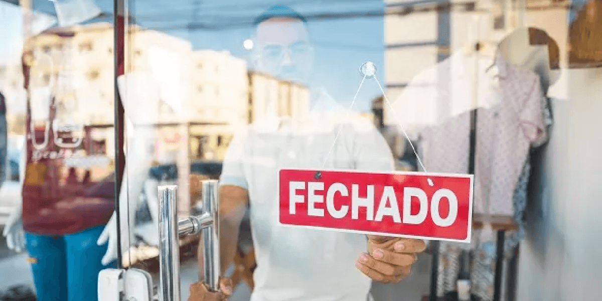 Loja fechada (Foto: Reprodução/ Internet)