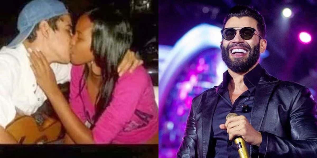 Gusttavo Lima e sua ex namorada (Reprodução - Internet)
