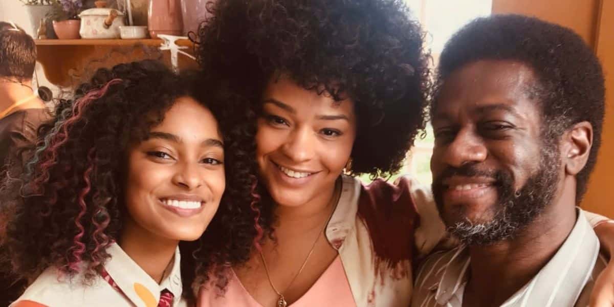 Livia Silva, Juliana Alves e Rogério Brito