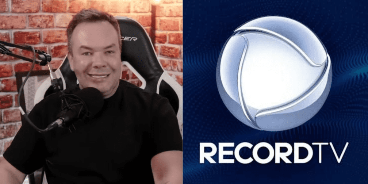 Felipeh Campos expõe gay famoso da Record (Reprodução/Montagem-Tv Foco)