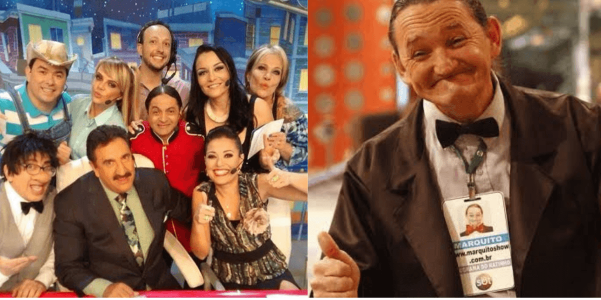 Barraco de elenco do Ratinho e verdadeira face de Marquito (Reprodução/Montagem Tv Foco)