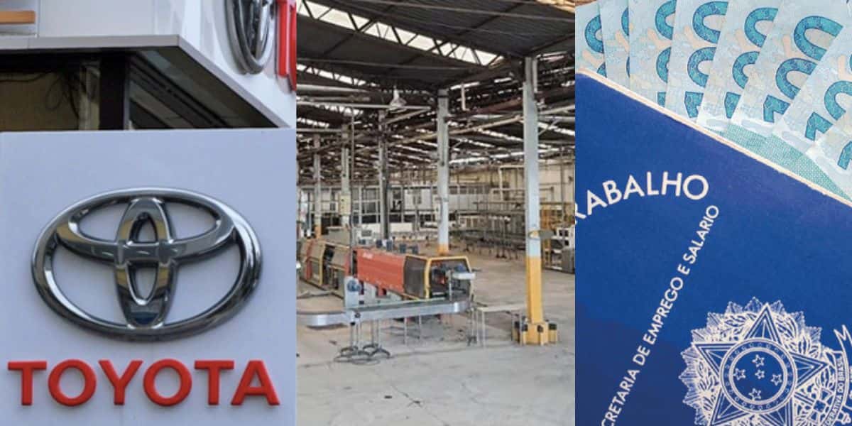 Toyota - Empresa - Carteira de trabalho com dinheiro (Fotos: Reproduções / Internet)