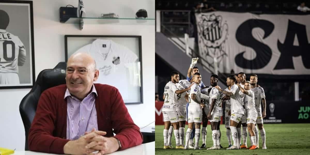 Presidente do Santos gasta fortuna com 5 nomes de peso (Reprodução: Montagem TV Foco)